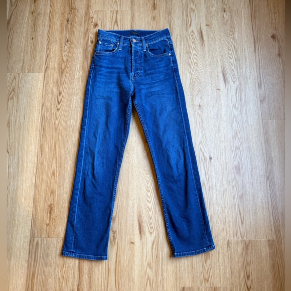 Mother denim tomcat blue jeans - Picture 3 of 5